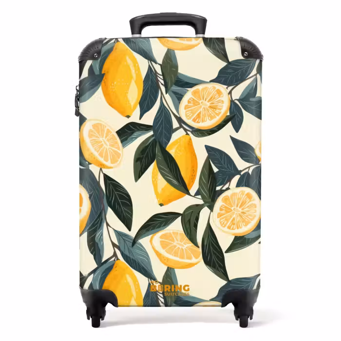 Koffer - Vintage fruit - Citroenen