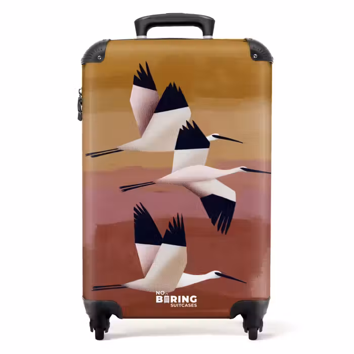 Koffer - Vogels - Snavel - Abstract