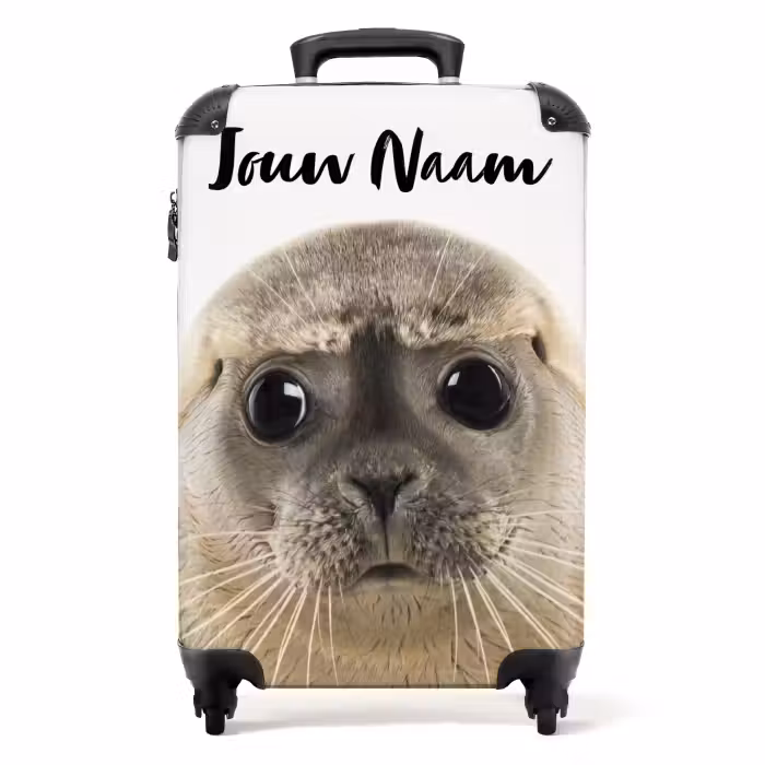 NBS - Handbagage koffer - Kinderen Unisex - Zyon Zeehond