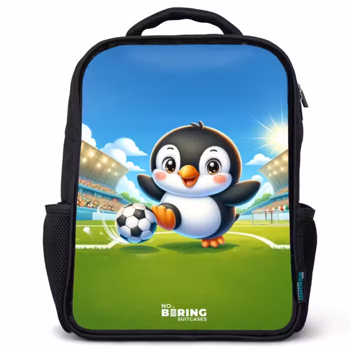 Kinderrugzak - Zwart - Penalty pinguïn