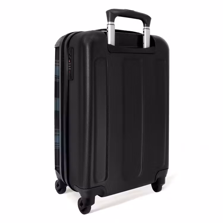 Koffer - Klassiek geruit patroon in blauw tinten — 3