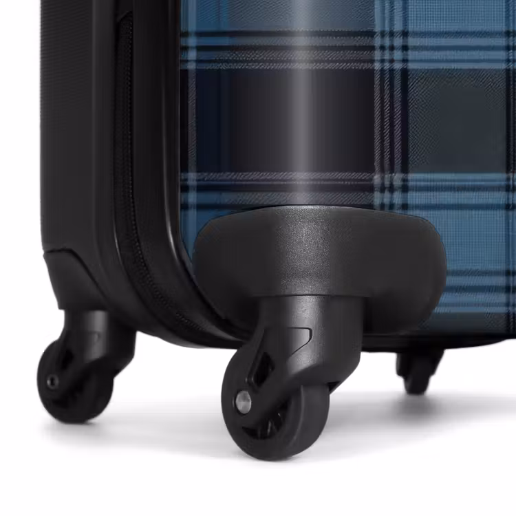 Koffer - Klassiek geruit patroon in blauw tinten — 6