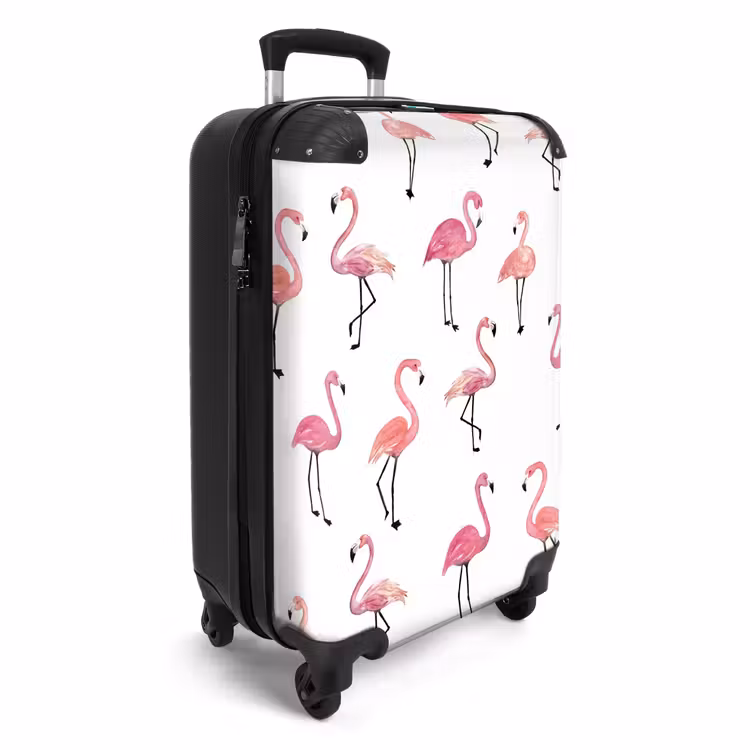 Koffer - Flamingo feestje — 2