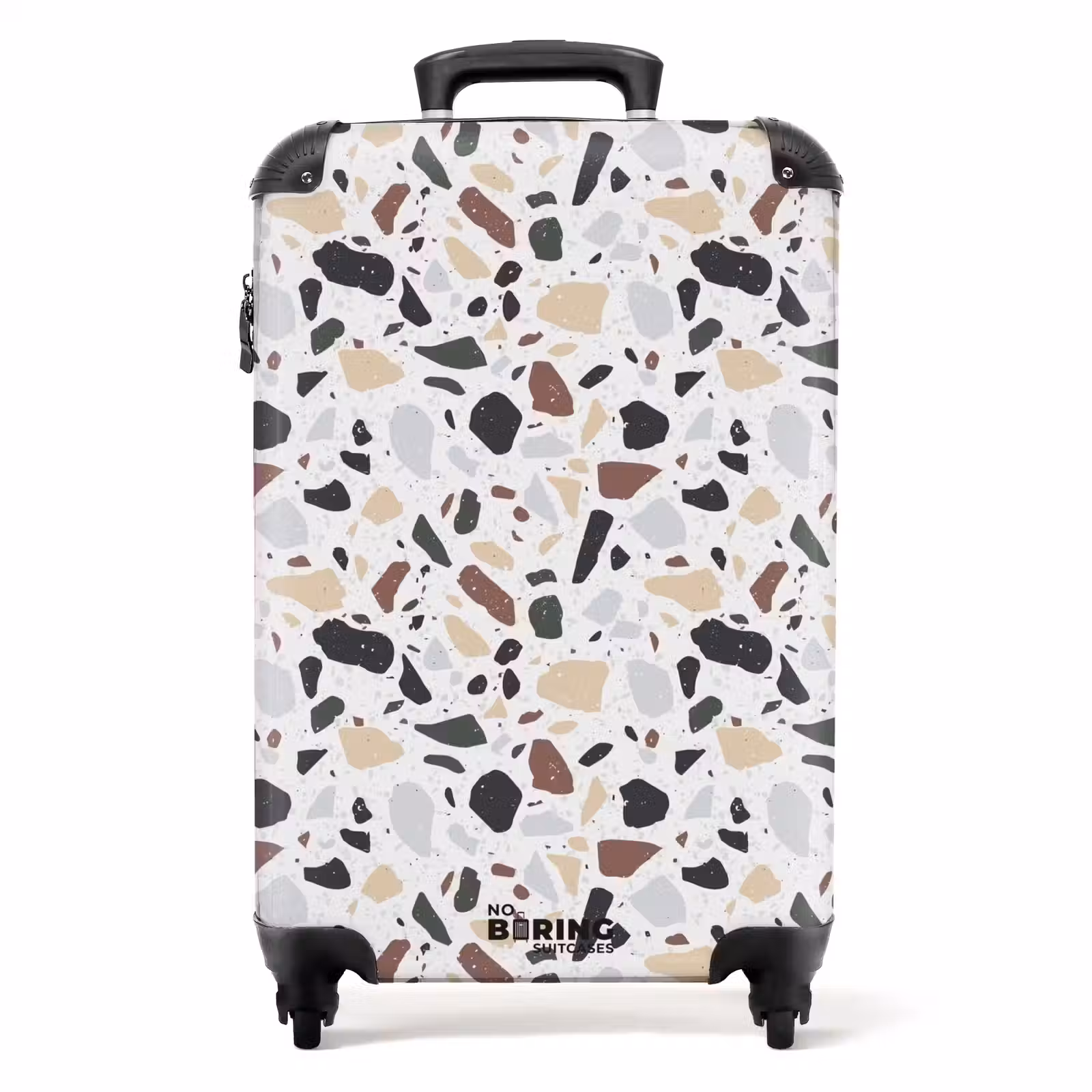 Koffer - Terrazzo natuurlijk kleurpatroon — 1