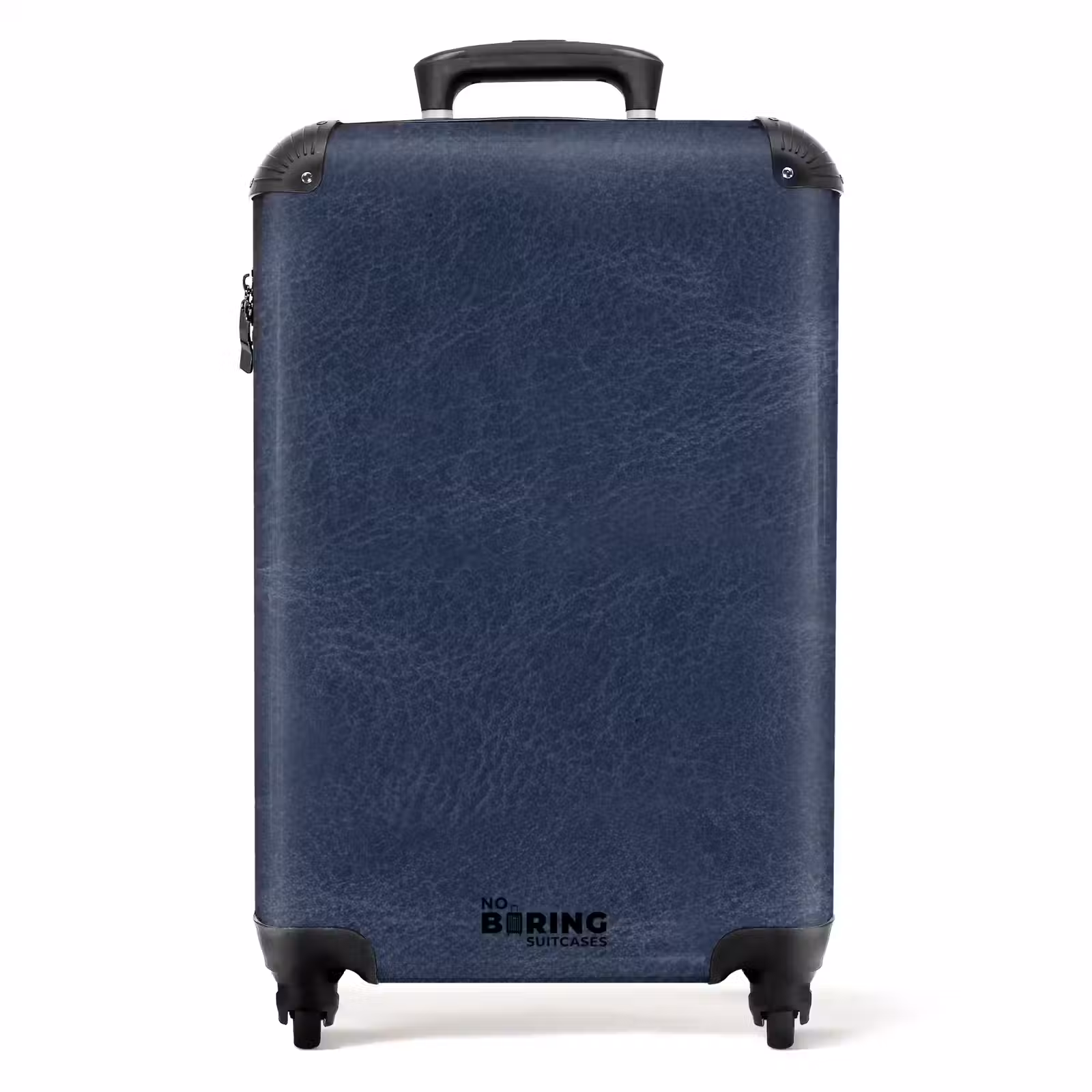 Koffer - Lederen look donker blauw — 1