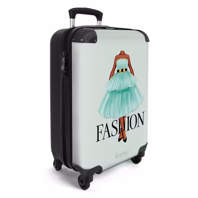 Koffer - Fashion - Mintgroene jurk — 2