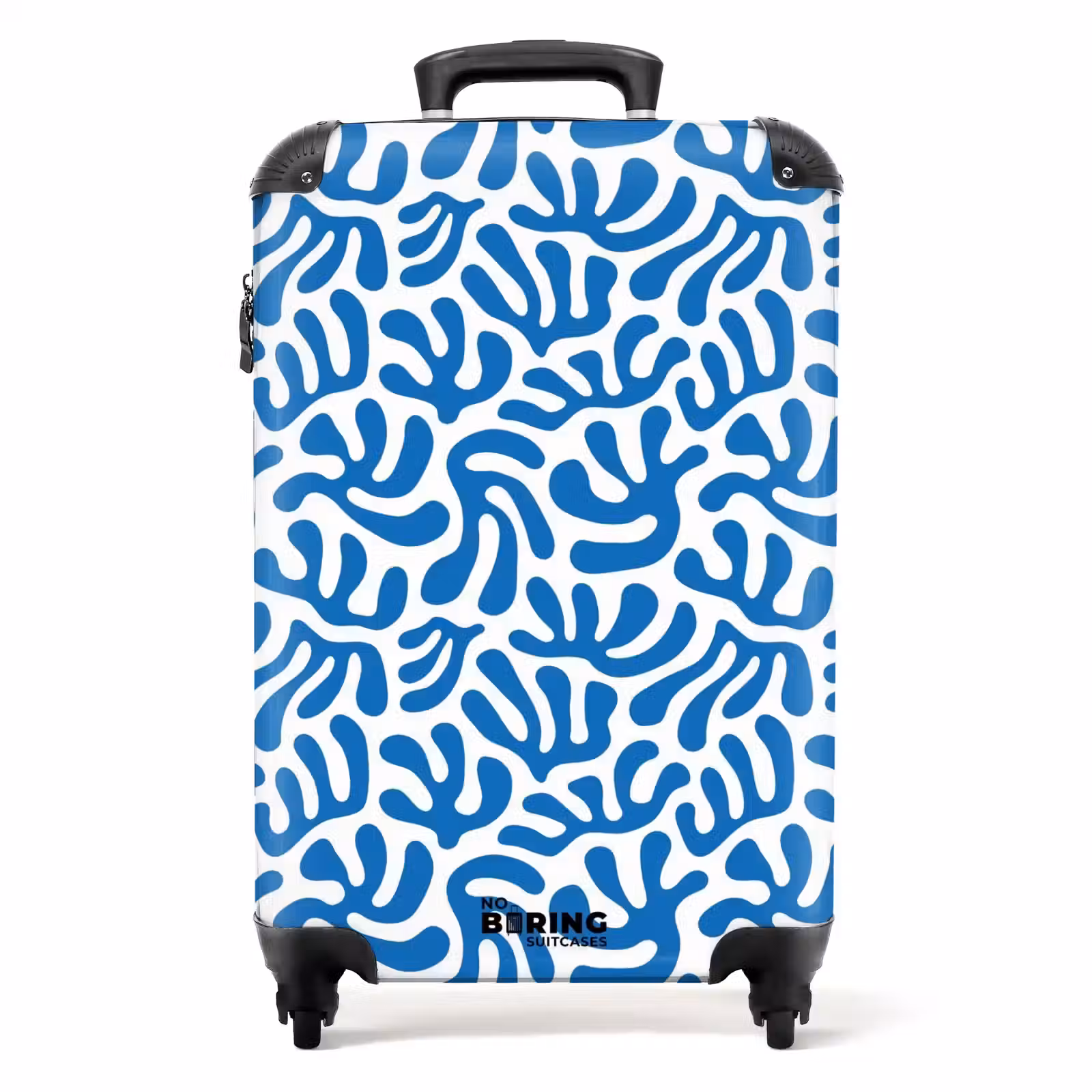 Koffer - Abstract - Blauw motief — 1