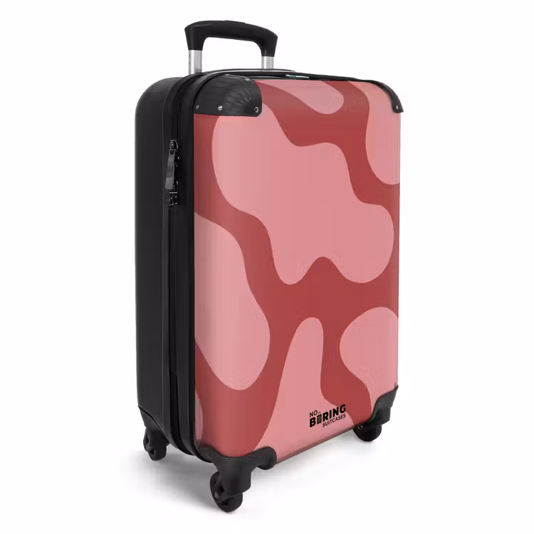 Koffer - Abstract - Roze vormen — 2