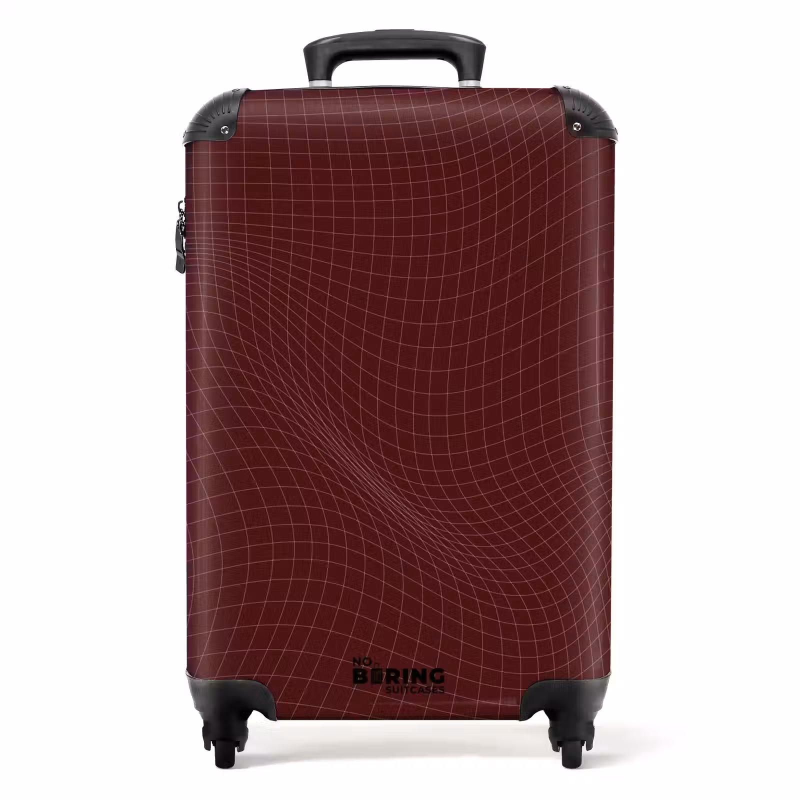 Koffer - Abstract - Rood gridpatroon — 1