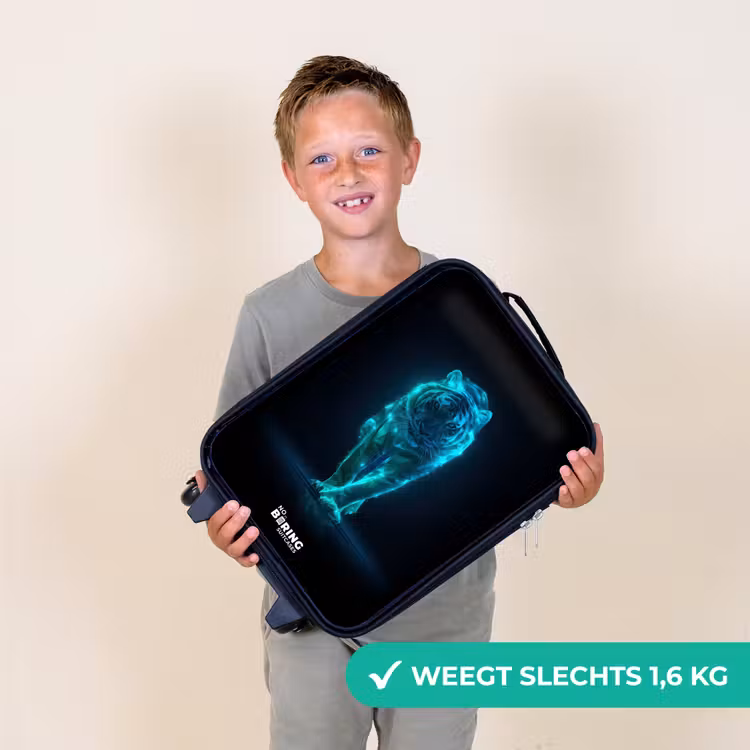 Kinderkoffer - Gloeiende tijger in beweging — 2