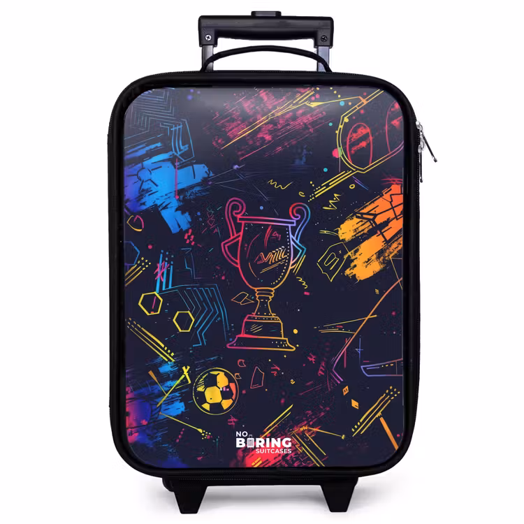 Kinderkoffer - Neon sporttrofee design — 1