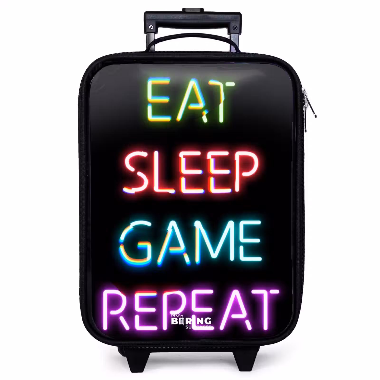 Kinderkoffer - Qoute met neon lichten — 1