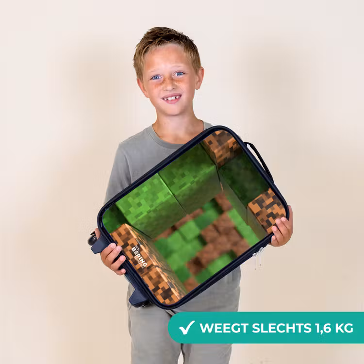 Kinderkoffer - Close-up met pixelachtige blokken — 2
