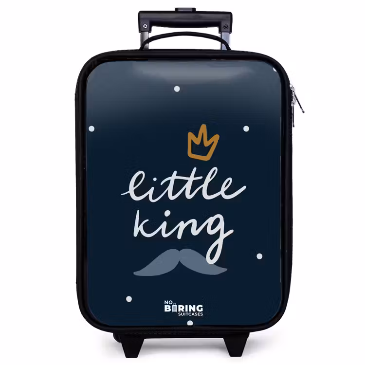Kinderkoffer - Little king met stippen — 1