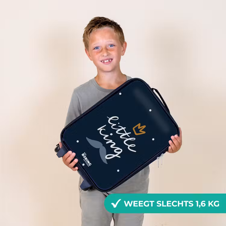 Kinderkoffer - Little king met stippen — 2