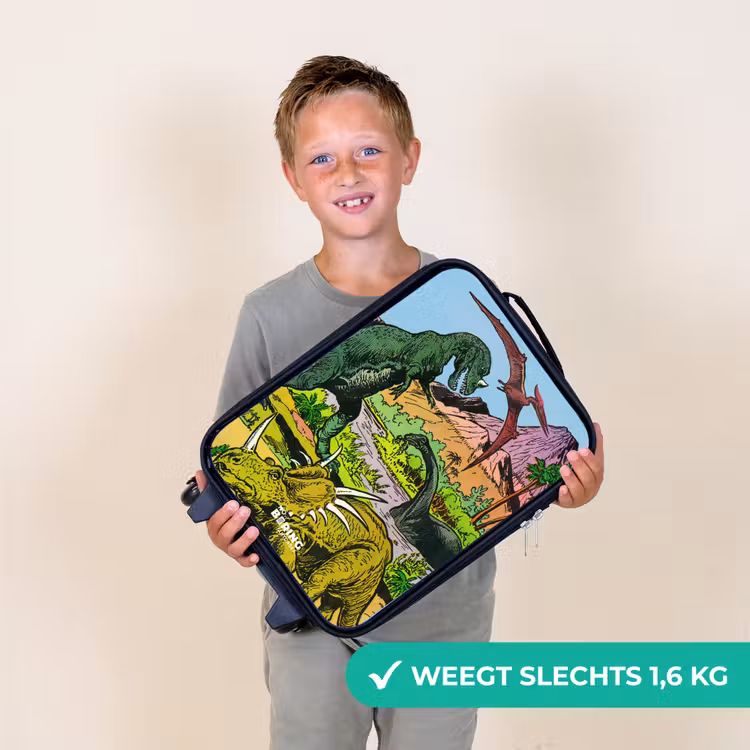 Kinderkoffer - Dino's bij een vulkaan — 2