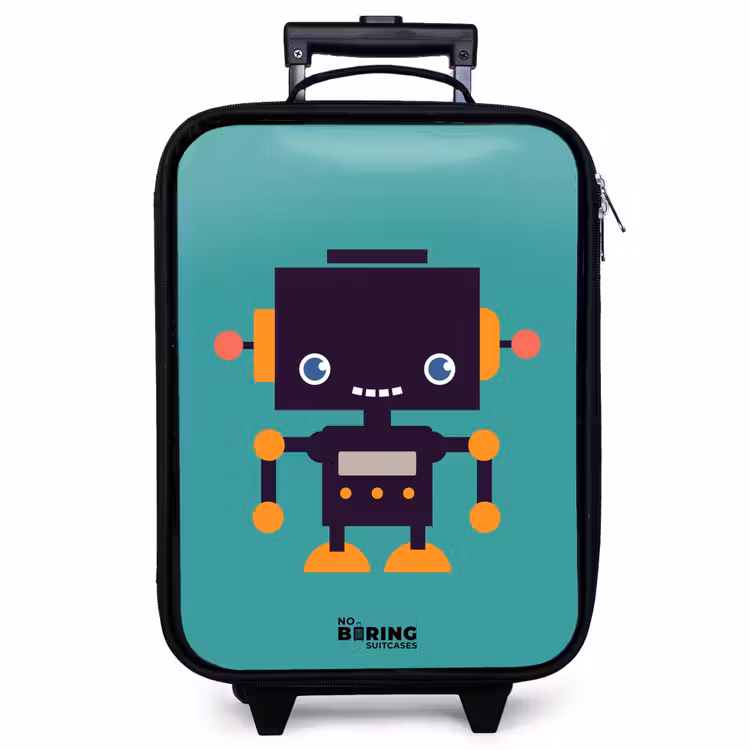Kinderkoffer - Groene robot — 1