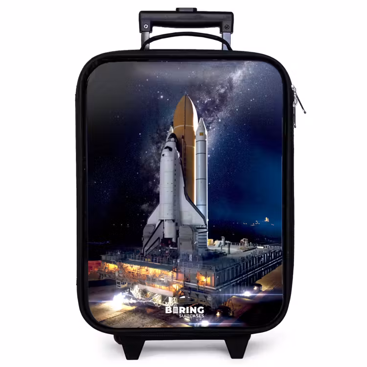 Kinderkoffer - Spaceshuttle die kan opstijgen — 1