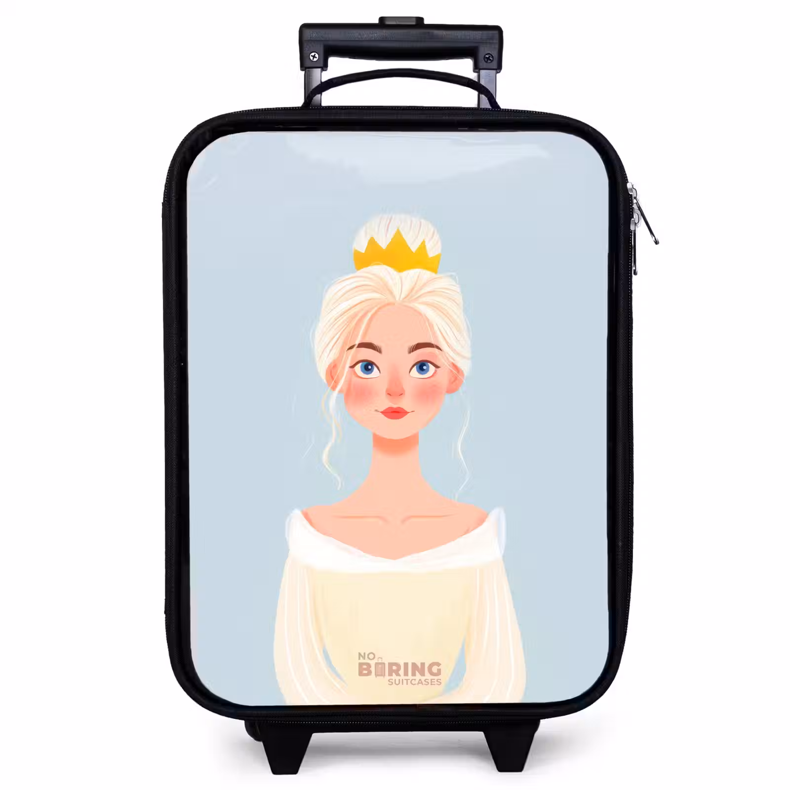 Kinderkoffer - Prinses met een gouden kroon - Blauw — 1
