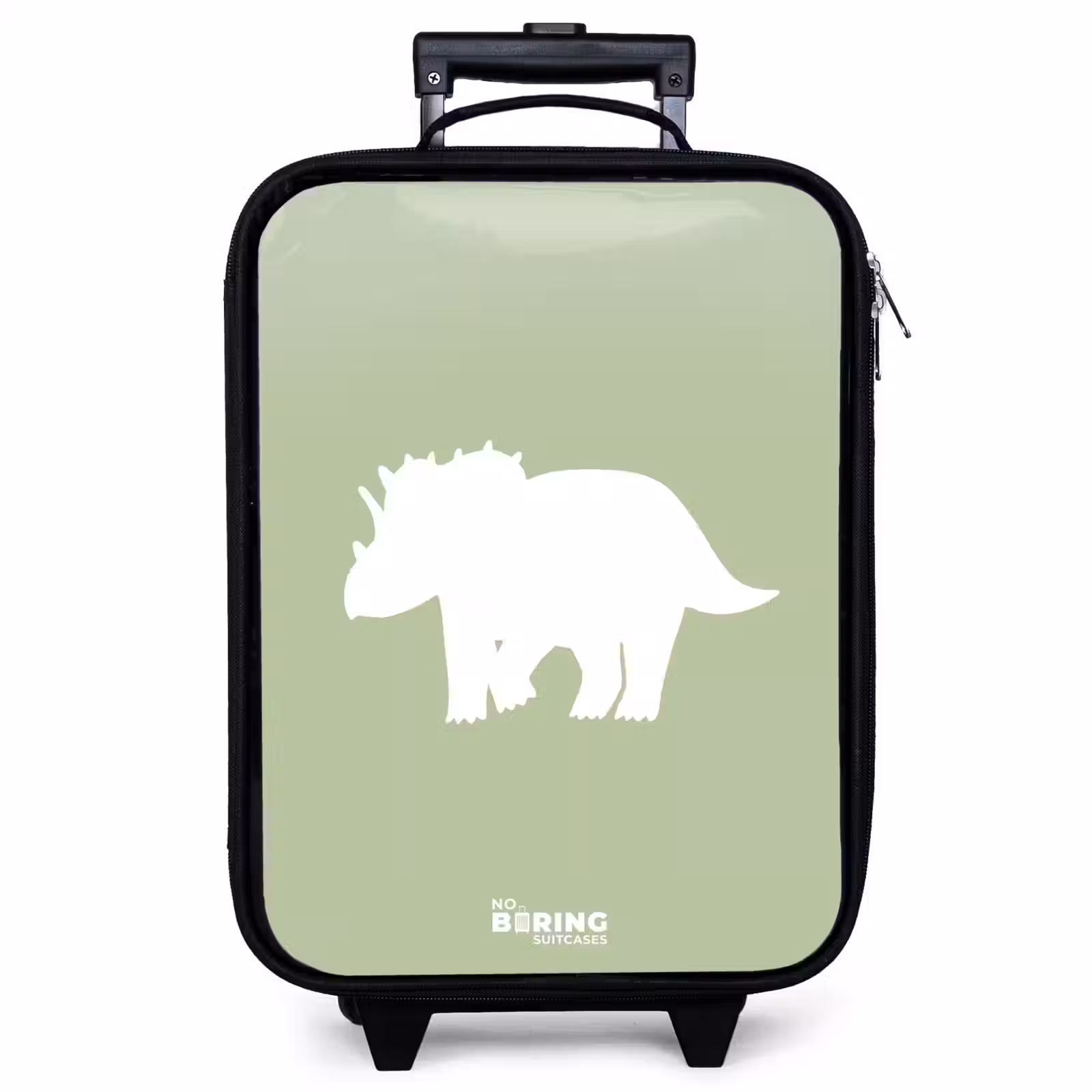 Kinderkoffer - Groen met Triceratops dino — 1