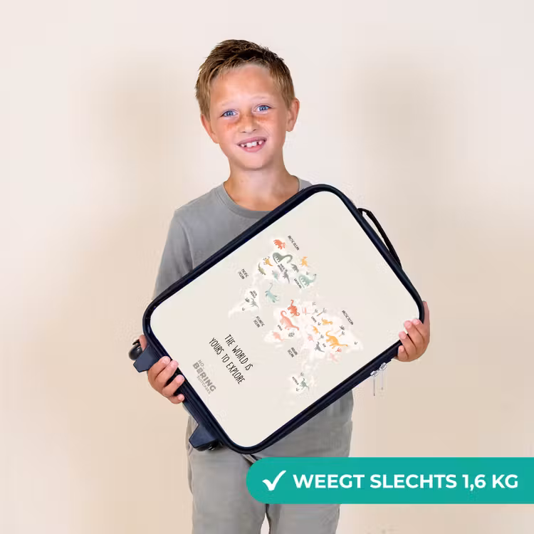 Kinderkoffer - Dino wereldkaart — 2