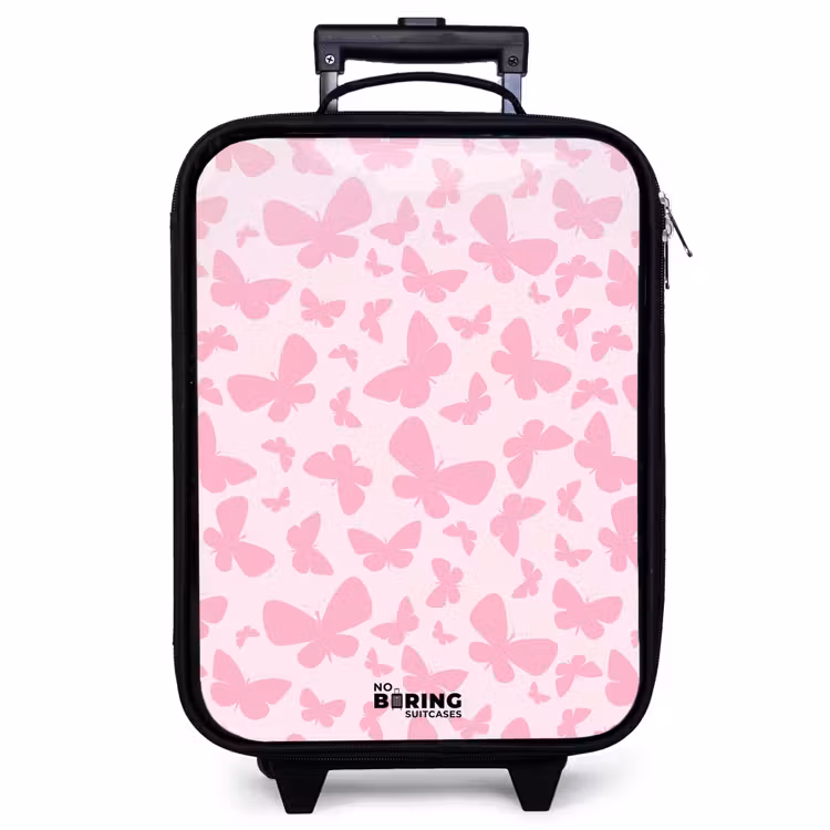 Kinderkoffer - Roze vlinders — 1