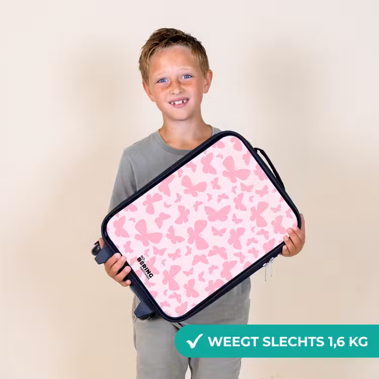 Kinderkoffer - Roze vlinders — 2