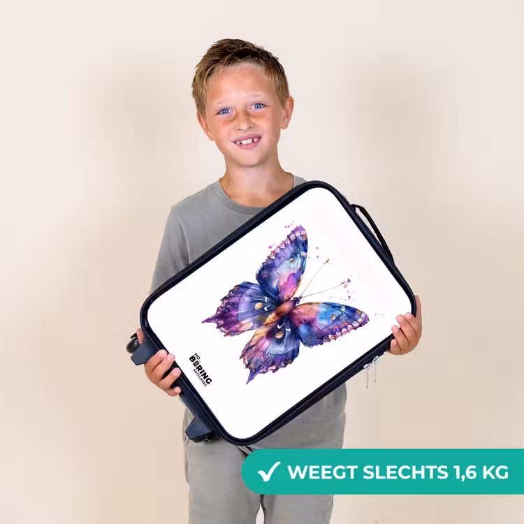 Kinderkoffer - Paarse prachtvlinder — 2