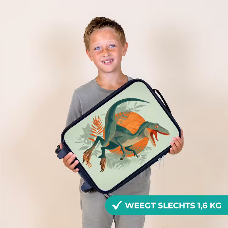 Kinderkoffer - Sluipende jager met bladeren — 2