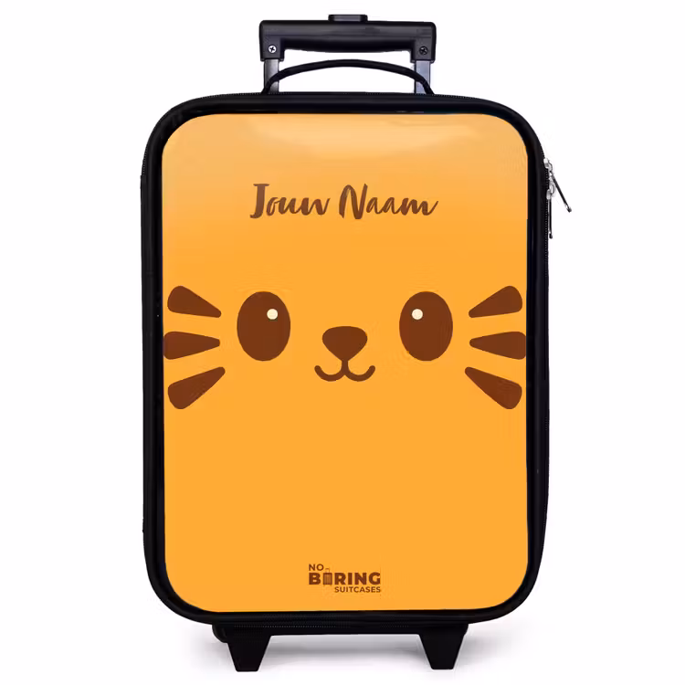 Kinderkoffer - Kawai - Tijger - Oranje — 1