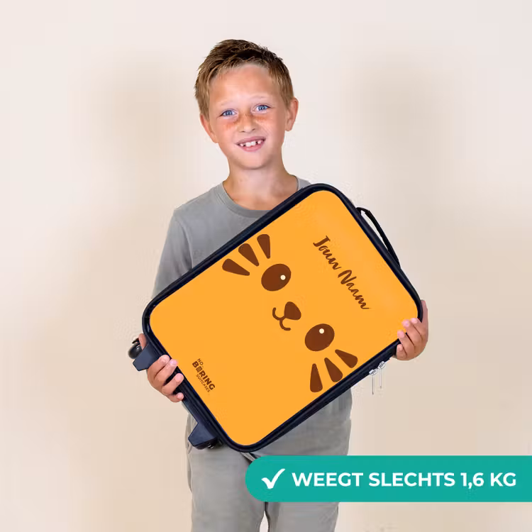 Kinderkoffer - Kawai - Tijger - Oranje — 2