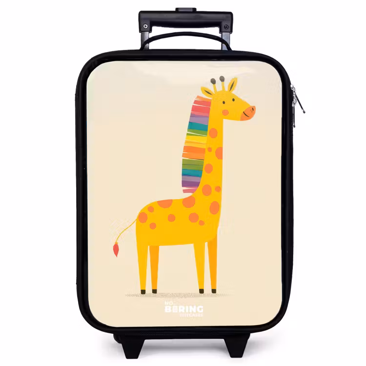 Kinderkoffer - Giraffe - Dier - Kleurrijk — 1