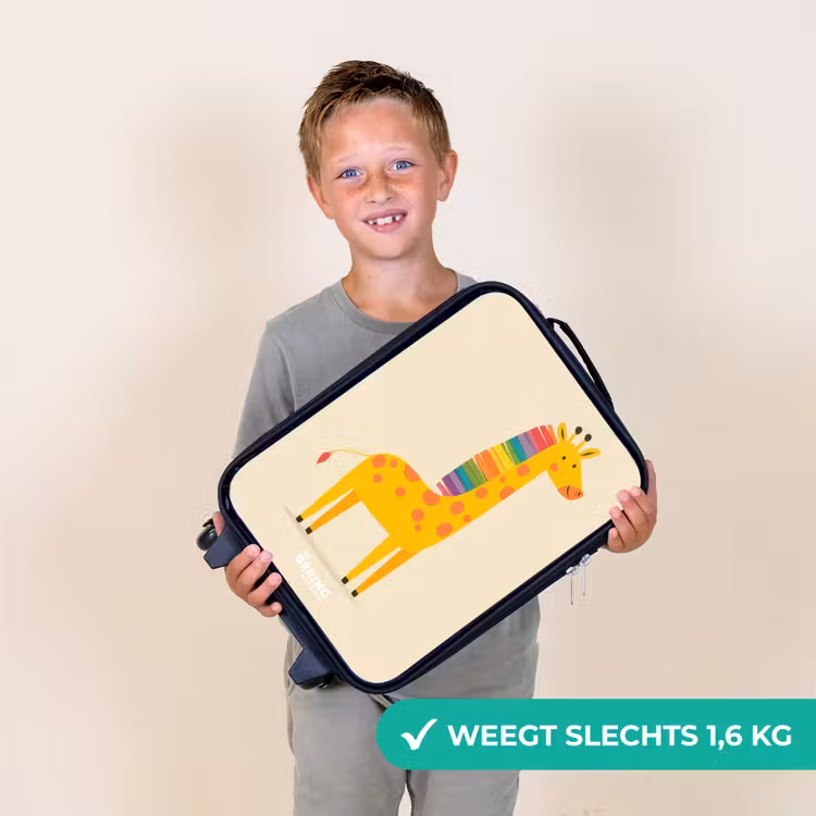 Kinderkoffer - Giraffe - Dier - Kleurrijk — 2