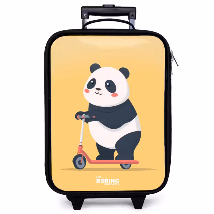 Kinderkoffer - Panda - Step - Geel — 1