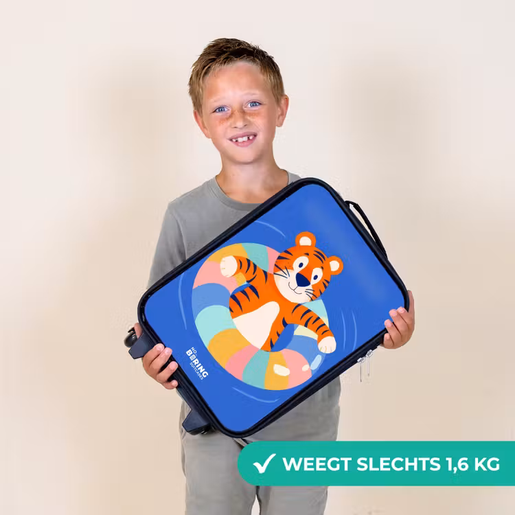 Kinderkoffer - Tijger - Zwemband - Water — 2
