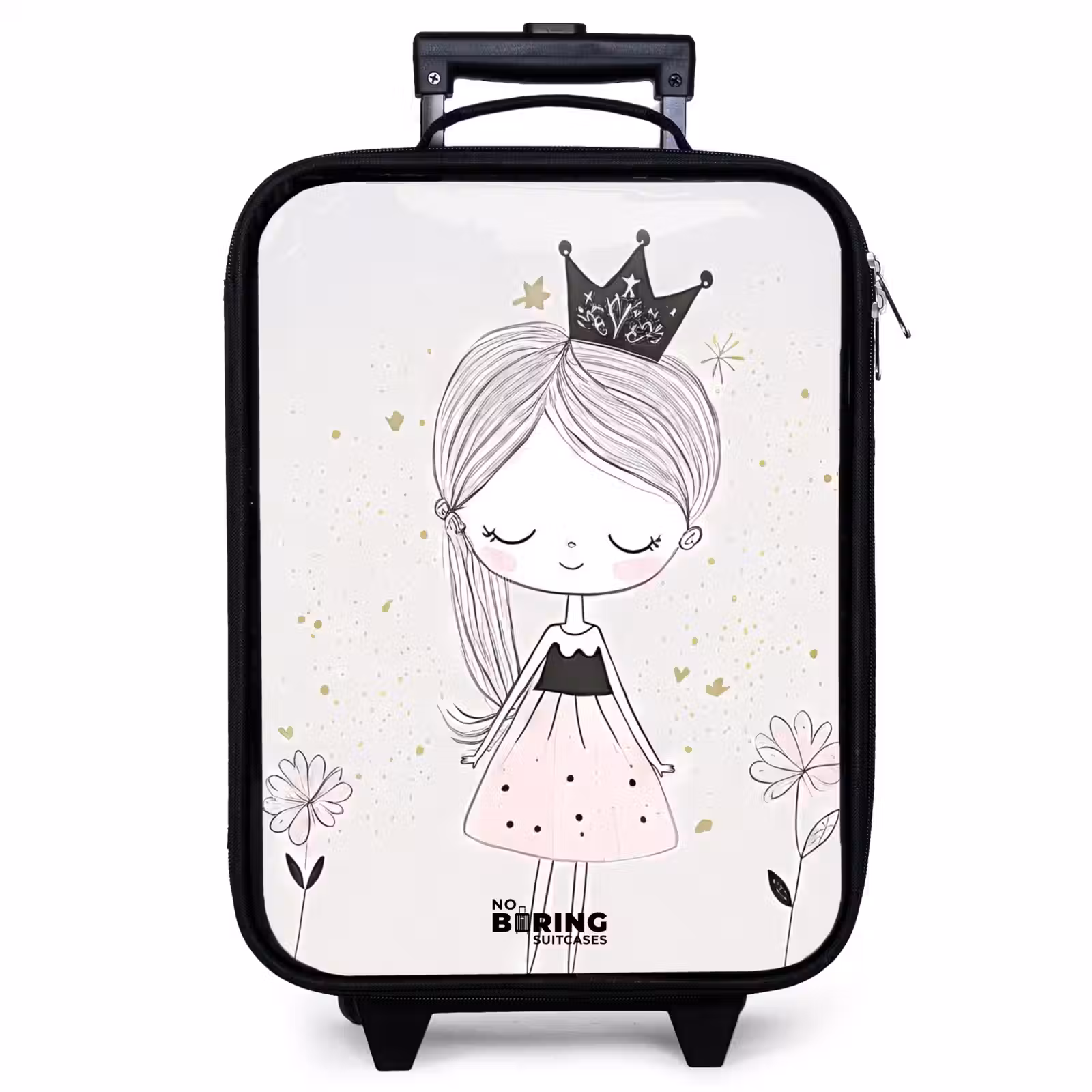 Kinderkoffer - Prinses met zwart jurkje — 1