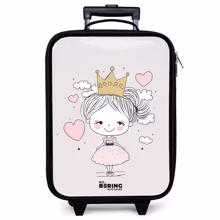 Kinderkoffer - Kleine prinses met hartjes — 1