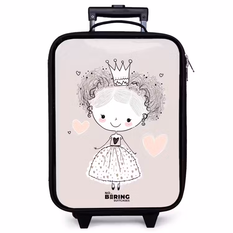 Kinderkoffer - Prinses met krulletjes — 1