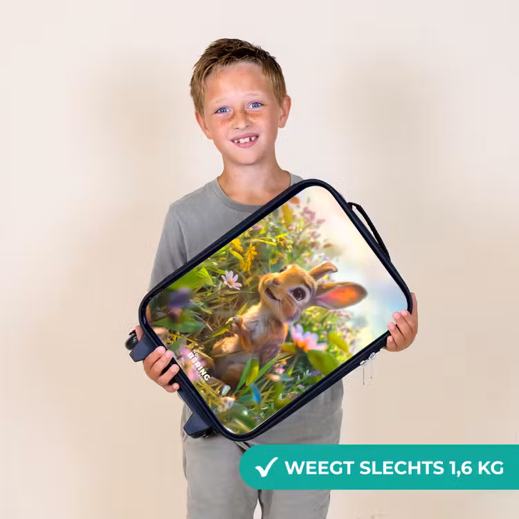 Kinderkoffer - Kareltje konijn — 2