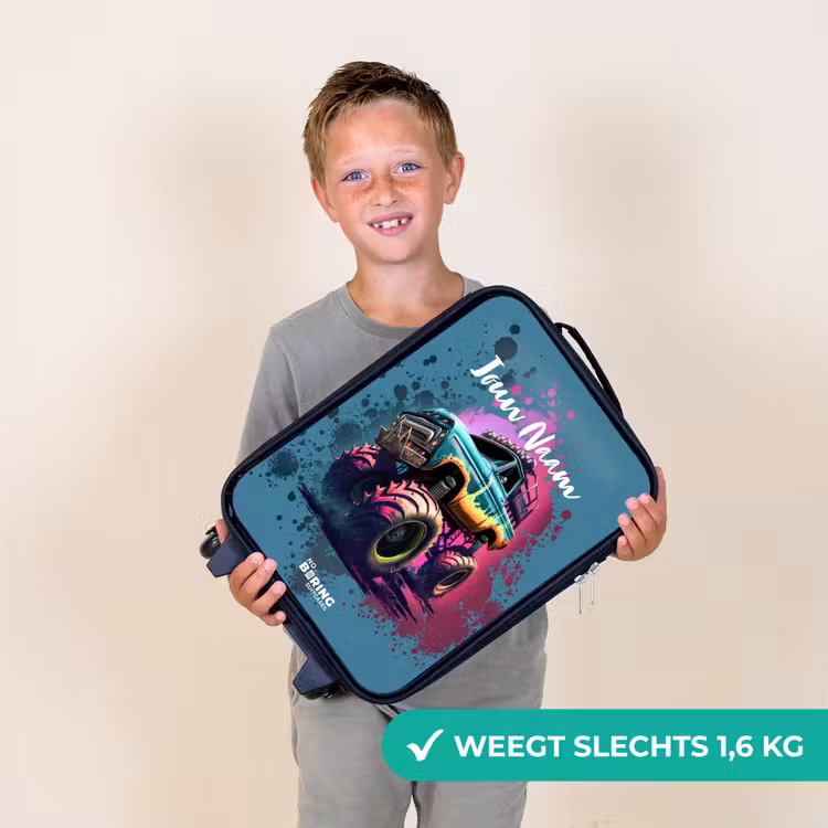 Kinderkoffer - Monster Wheels — 2