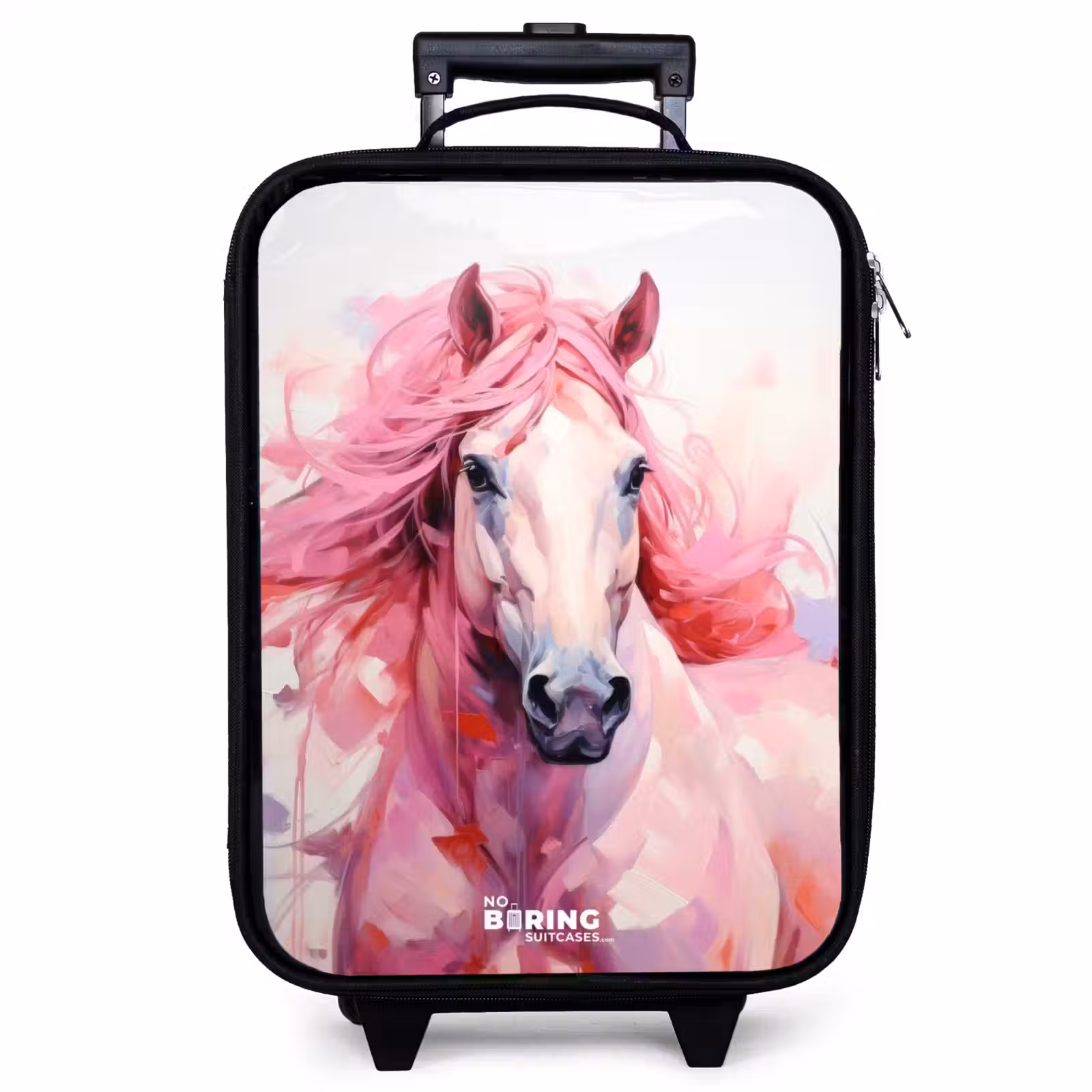 Kinderkoffer - Paard in roze pastel tinten — 1