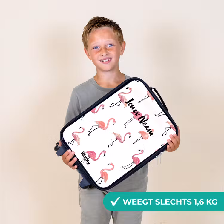 Kinderkoffer - Flamingo feestje — 2