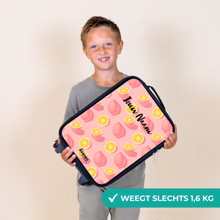 Kinderkoffer - Pink limoncello — 2