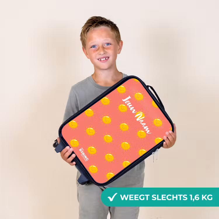Kinderkoffer - Sunny situation koraal — 2