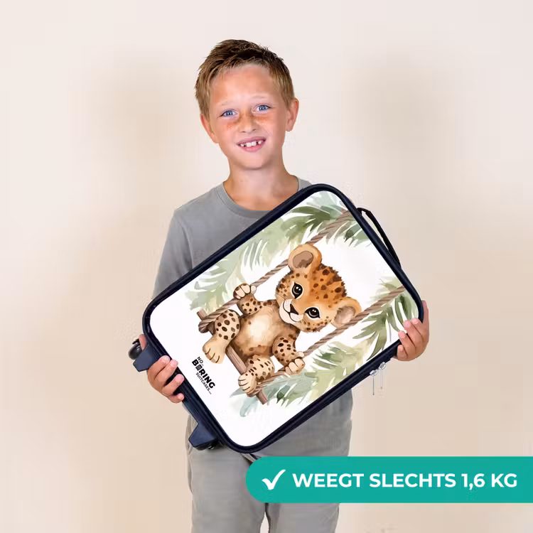 Kinderkoffer - Levi luipaard — 2