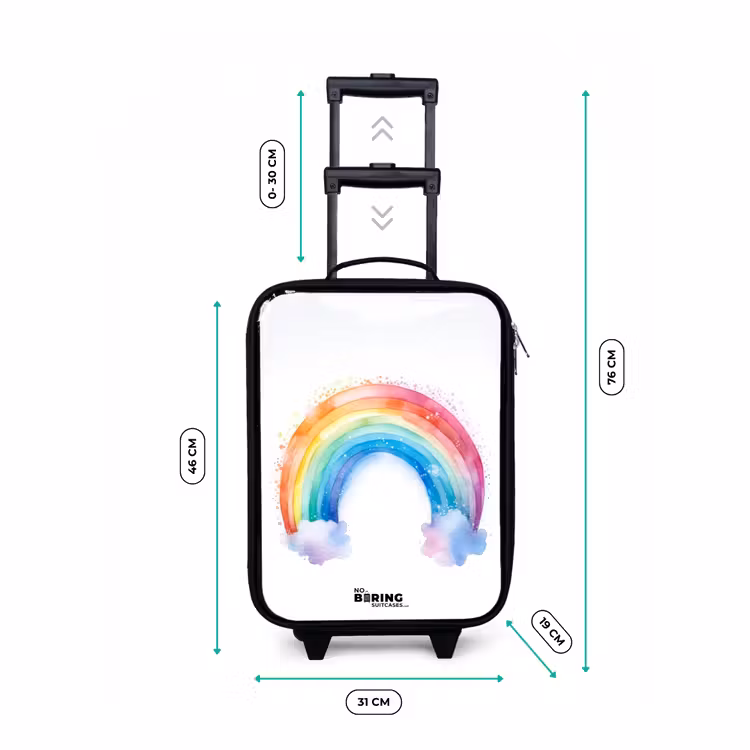 Kinderkoffer - Waterverf regenboog — 4