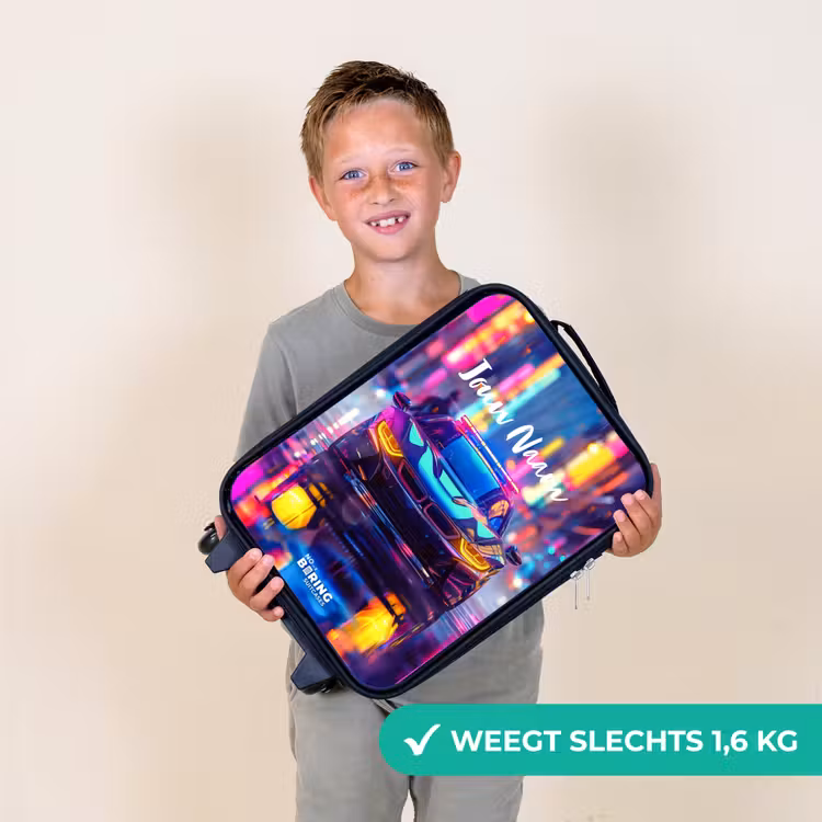 Kinderkoffer - Neon nightcar — 2