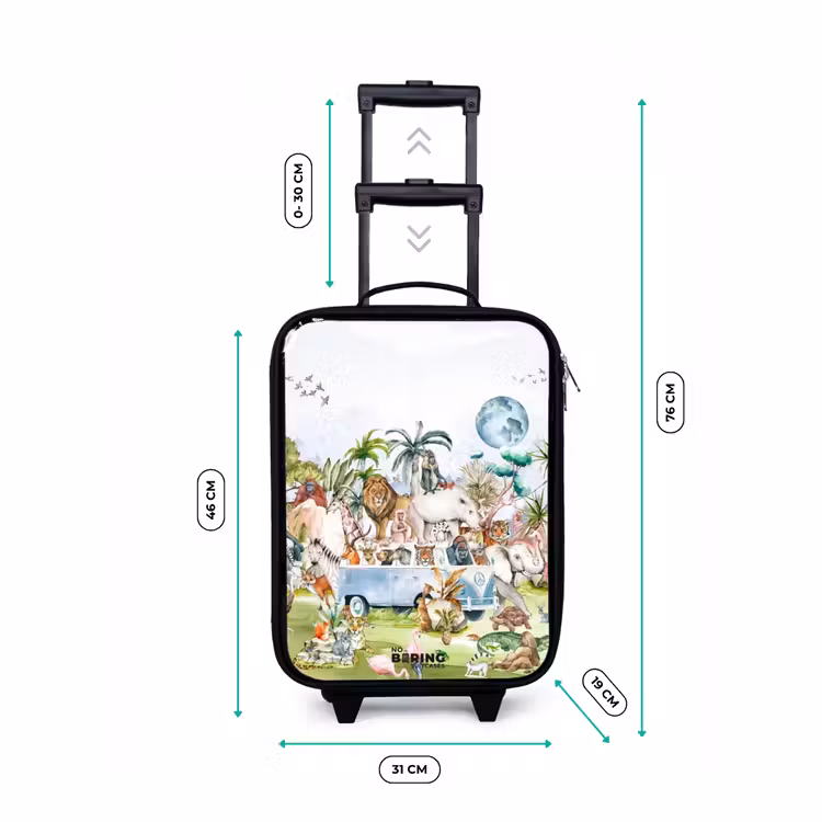 Kinderkoffer - Busje vol dieren — 6