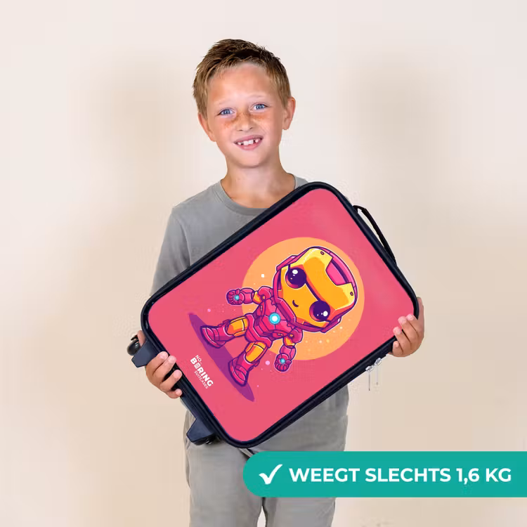 Kinderkoffer - Roze ranger — 2