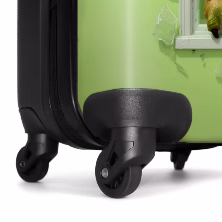 Koffer - T-rex breekt door groen raam met glas — 7